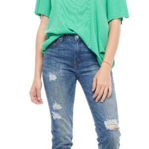 Sandrine Rose Distressed Skinny Jeans Sz 26